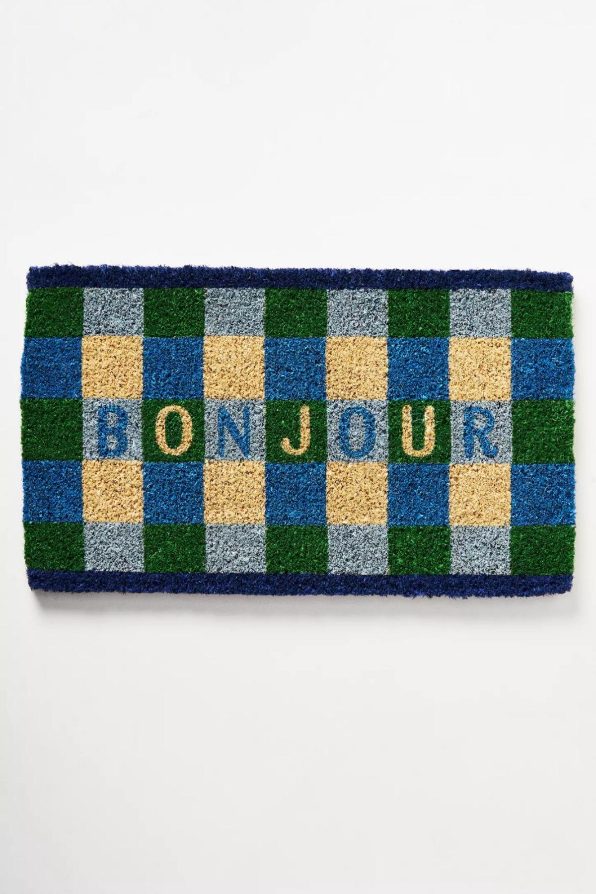Bonjour Natural Coconut Fiber (Coir) Door Mat 45x75 cm