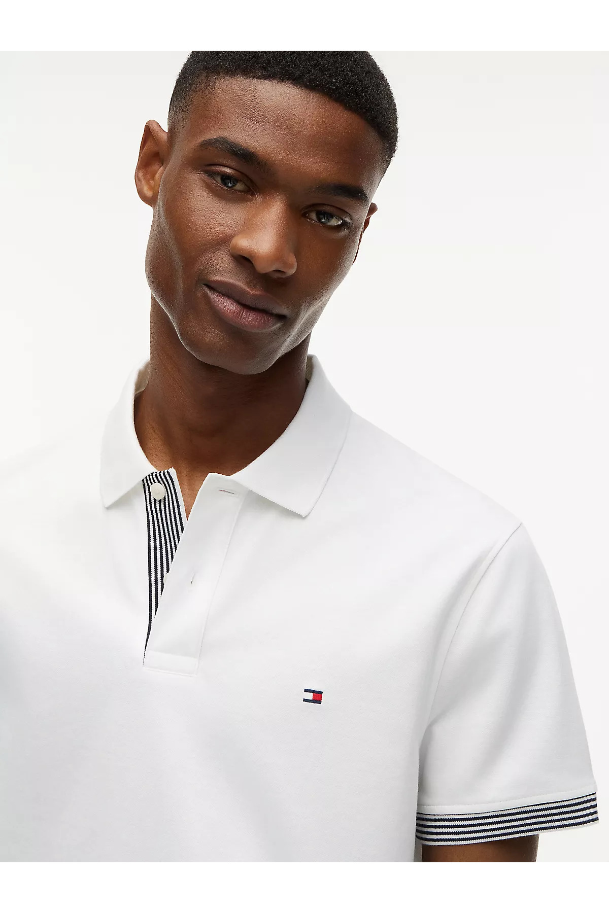 پولوشرت مردانه یقه پلو | تامی هیلفیگر Tommy Hilfiger MW0MW43296 VN - تصویر 3