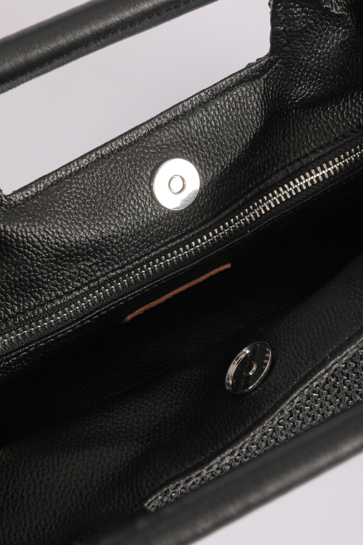HEYBE'S Heybes Kadın Siyah Hasır Jüt Clutch El Çantası görsel 6