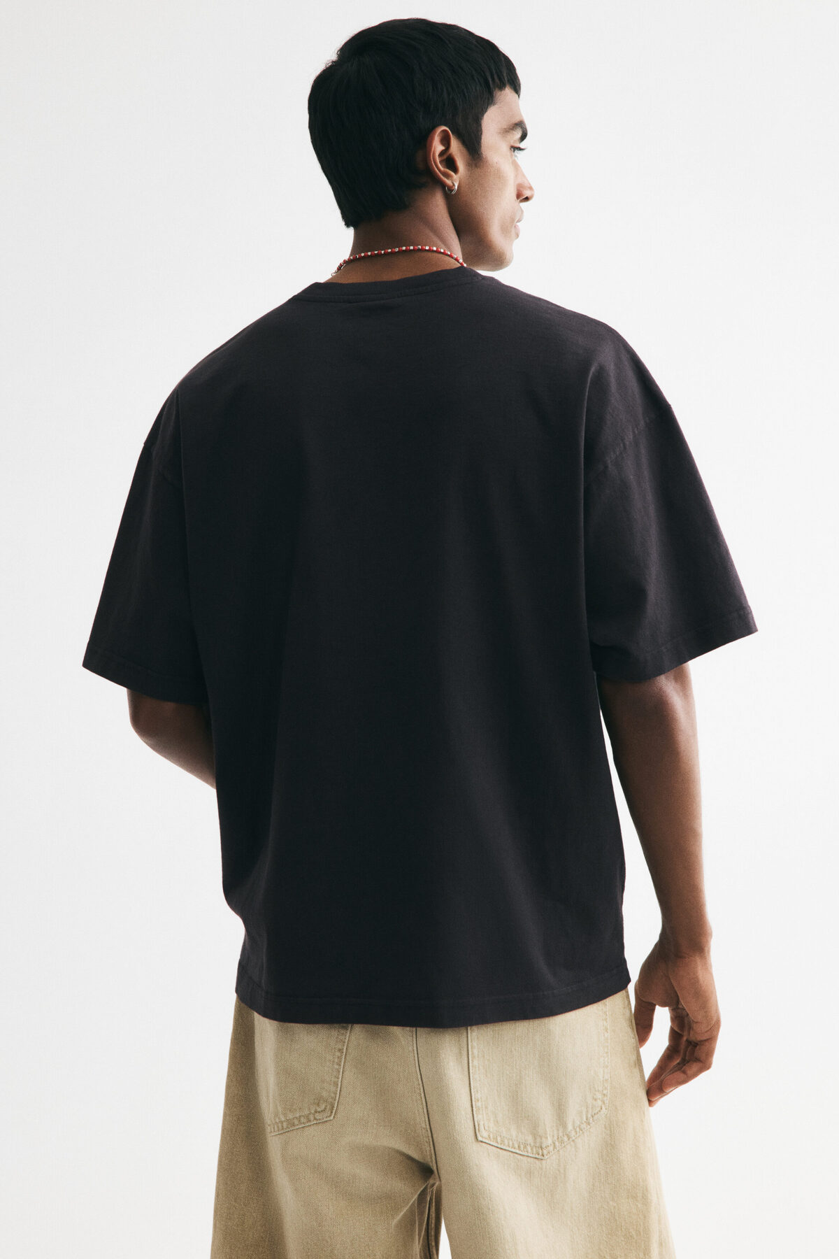 H&M Oversized Fit Tişört görsel 5