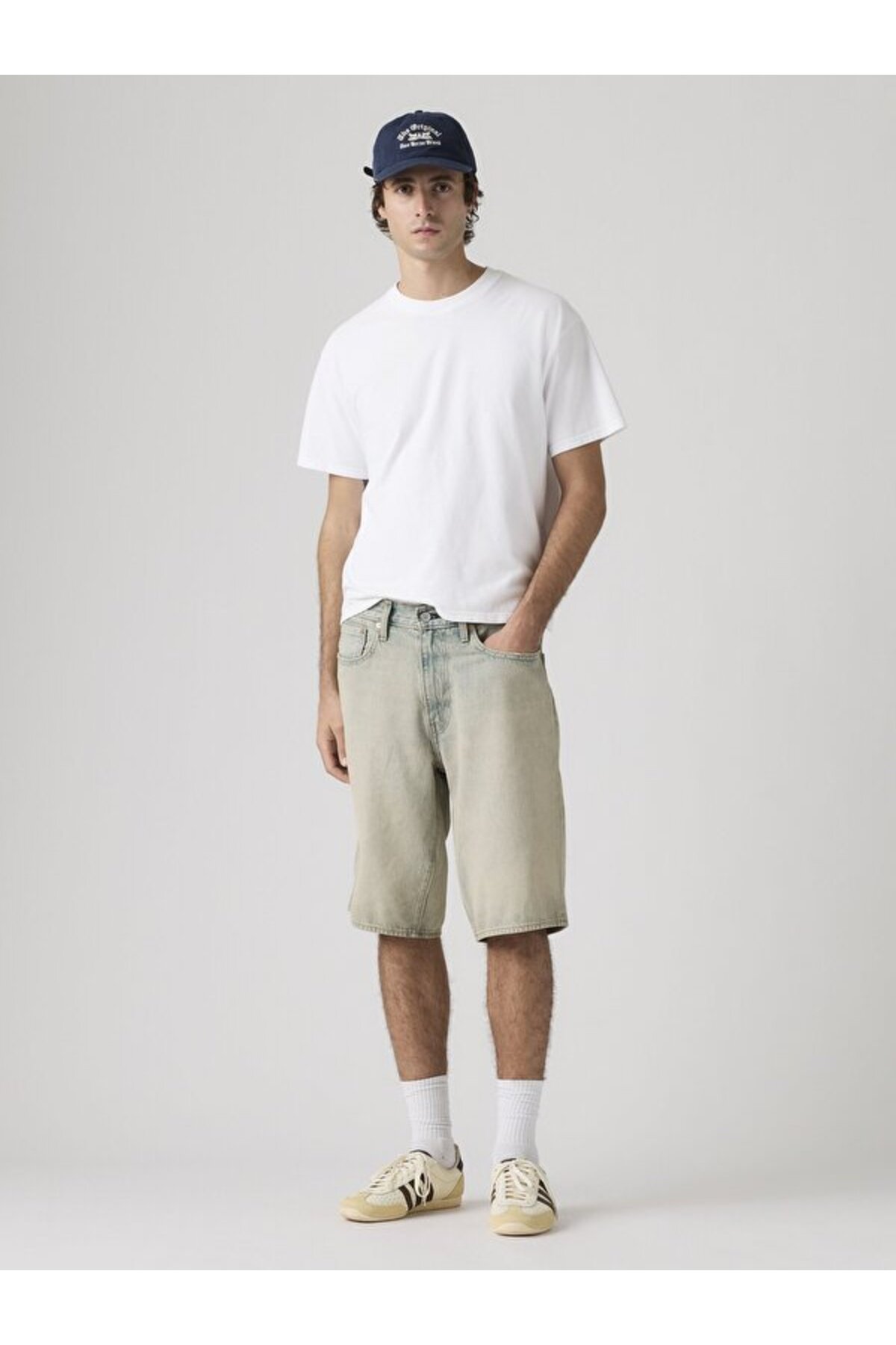 شلوارک جین مردانه گشاد ۴۷۸™ لیوایز شلوارک برمودا Levi's
