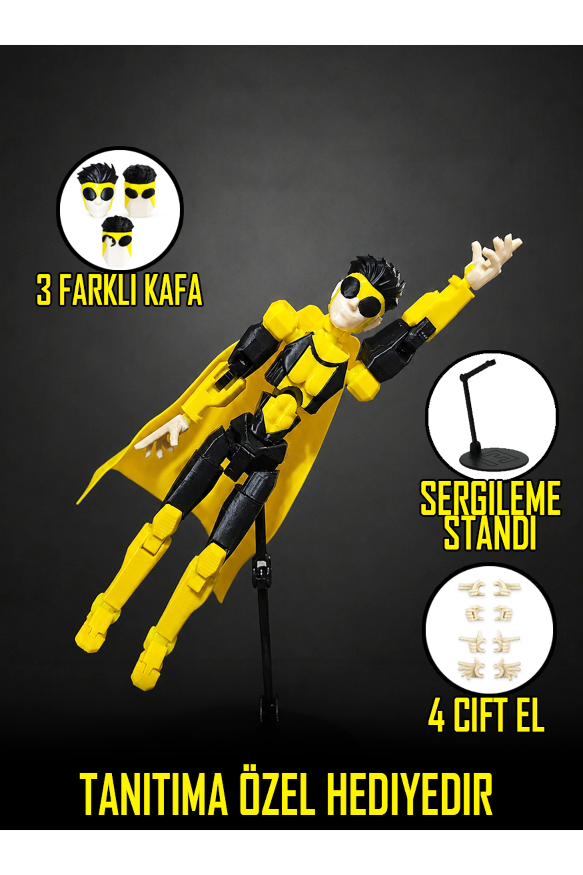 Robot Dummy Sinister Mark Invincible Titan13 Tüm Eklemleri