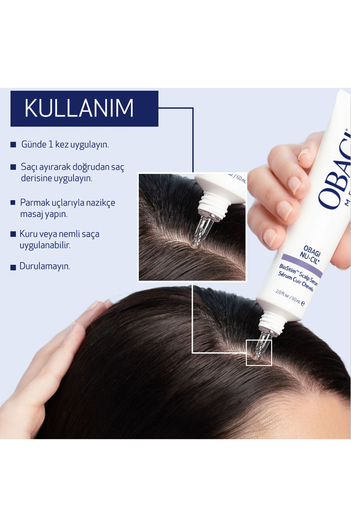 Nu-Cil BioStim Saç Derisi Serumu 60 ml — 300044 — تصویر 4 از 5