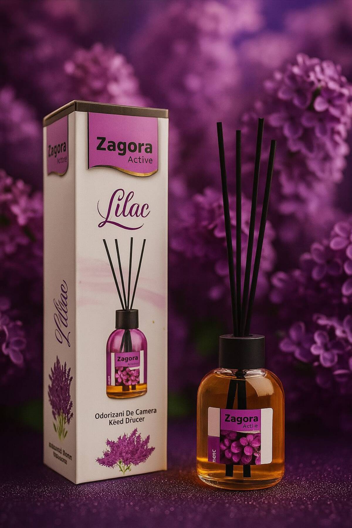 ZAGORA ACTIVE Αποσμητικό χώρου 100ml Λιλά
