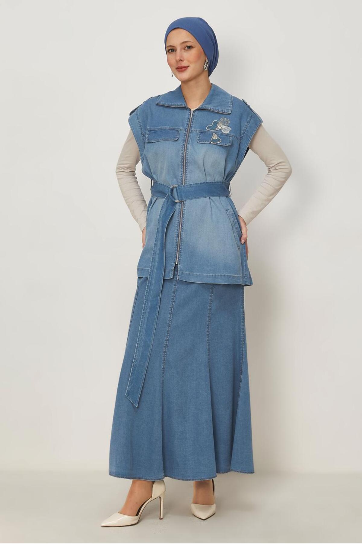 Alvina Denim Etek 60685 görsel 4