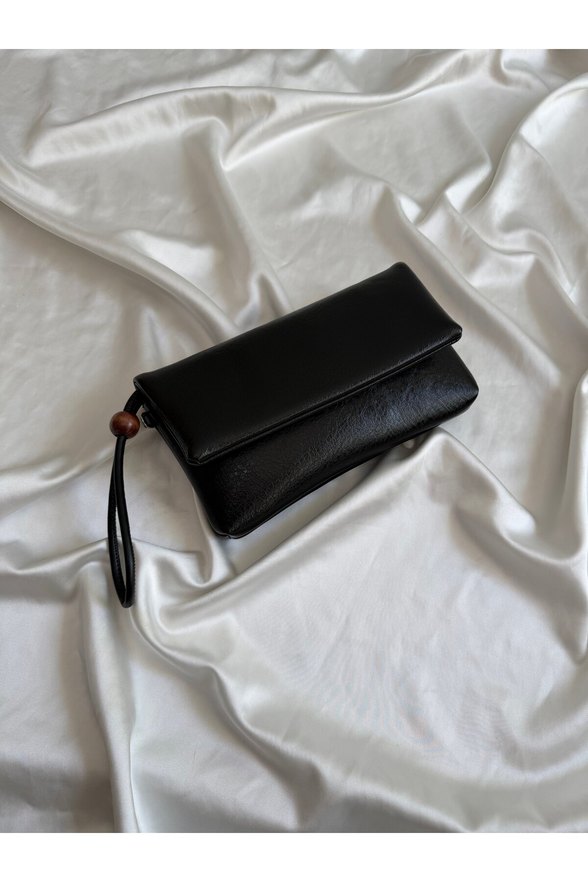 Mia Collection Sade Model Clutch Çanta , Portföy Çanta , El Çantası Siyah