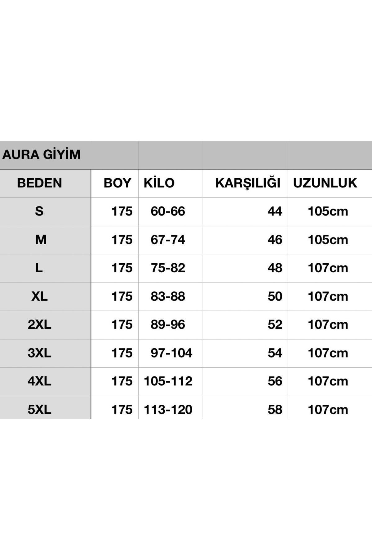 AURA GİYİM Erkek Pantolon Bel Lastikli Likralı Düz Paça Jogger görsel 3