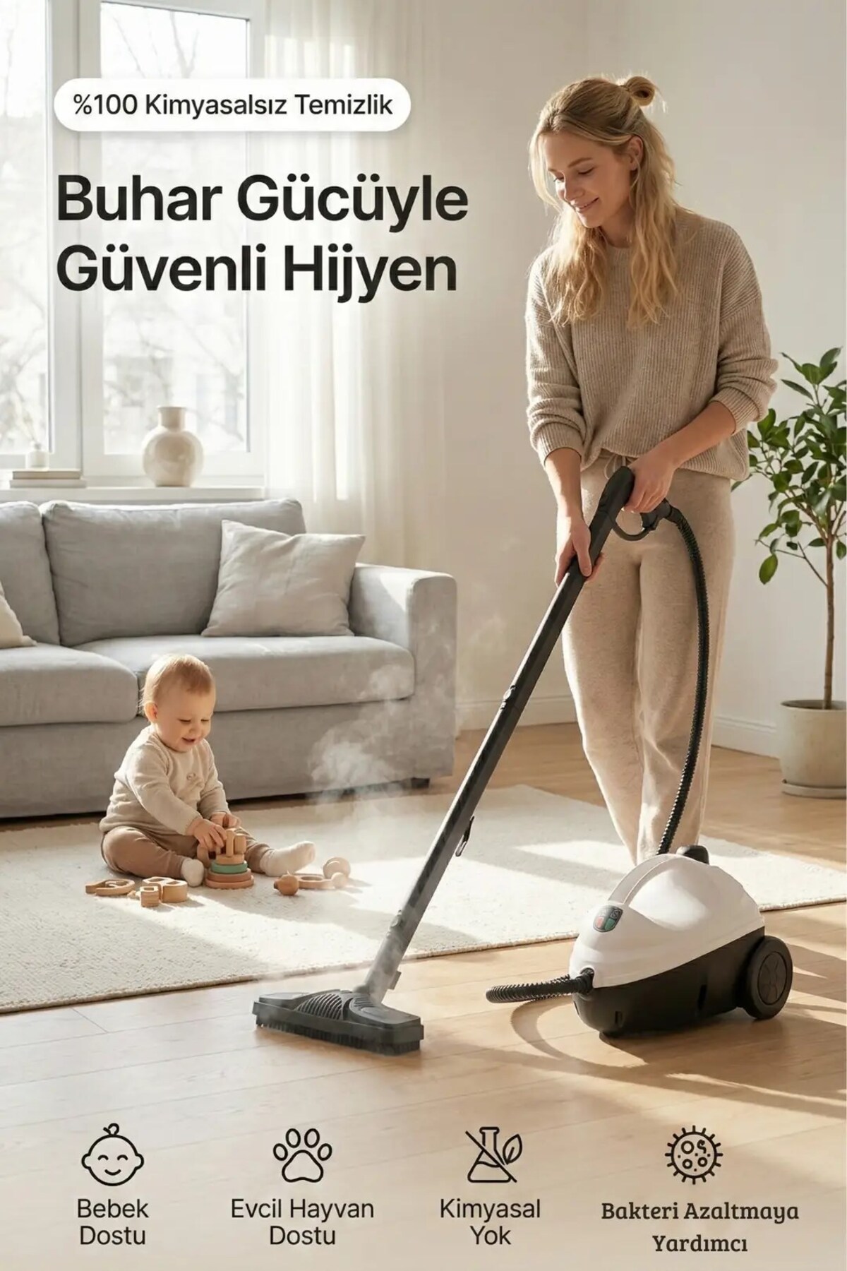 VEXGEN 4Berry SteamClean Buharlı Temizlik Makinesi - Fiyatı, Yorumları