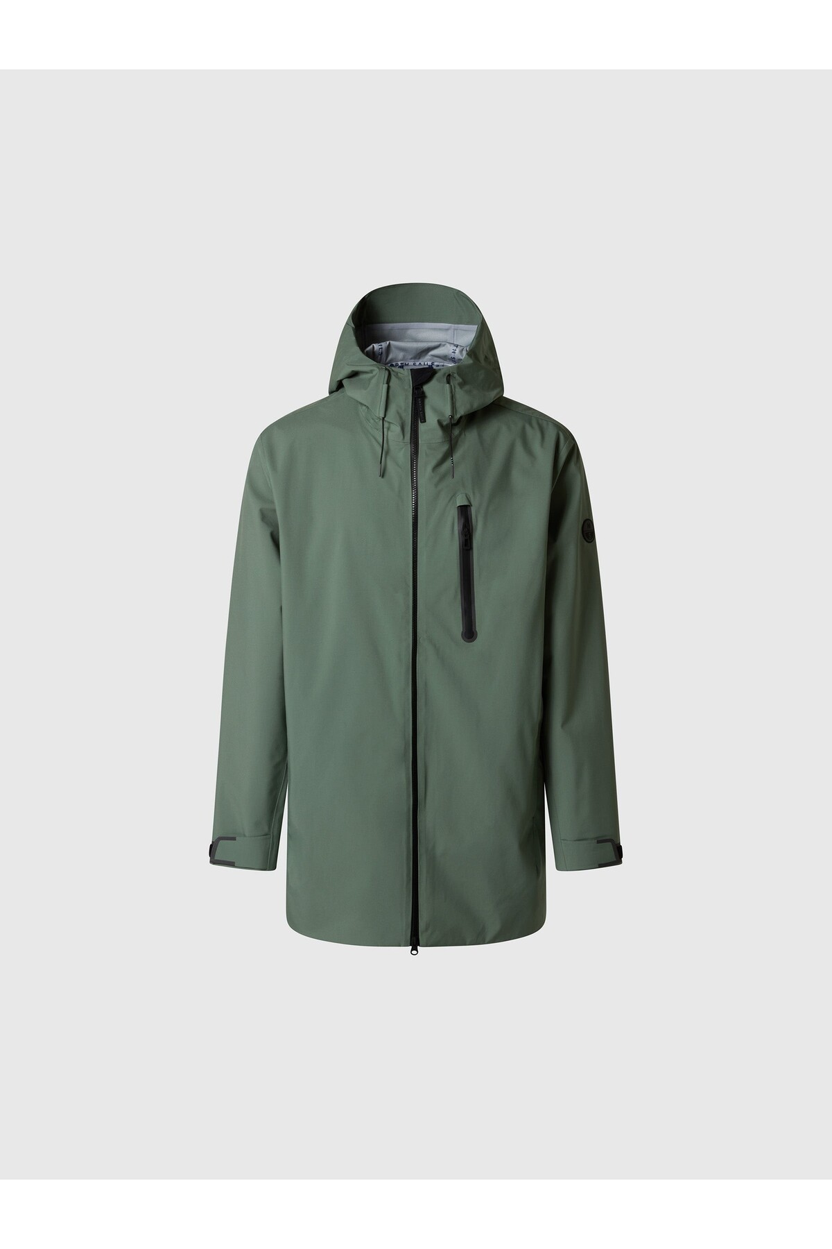 North Tech Regular Fit Commuter 3 Katmanlı Erkek Trençkot — سبز NS0000603408 — تصویر 3 از 8