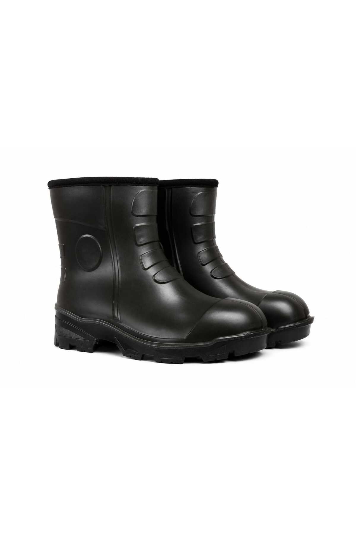 MERAL İŞ GÜVENLİĞİ Boot Polly 0301 Vega Haki Kısa 3k Işçi Çizmesi (19cm) korumasız