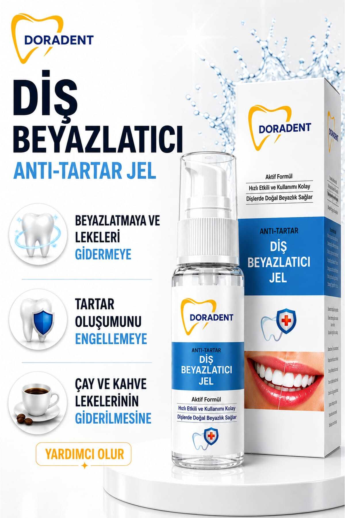 doradent Diş Beyazlatıcı Jel