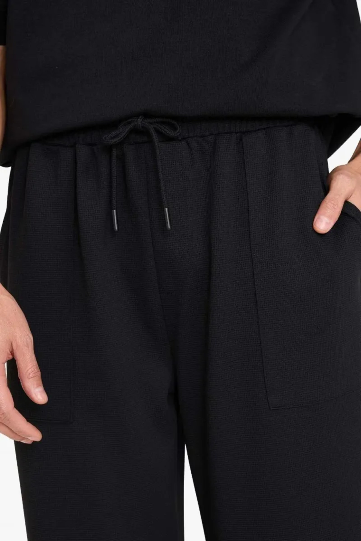 DeFacto Wıde Leg Uzun Boy Pantolon F8539AX26SP görsel 4