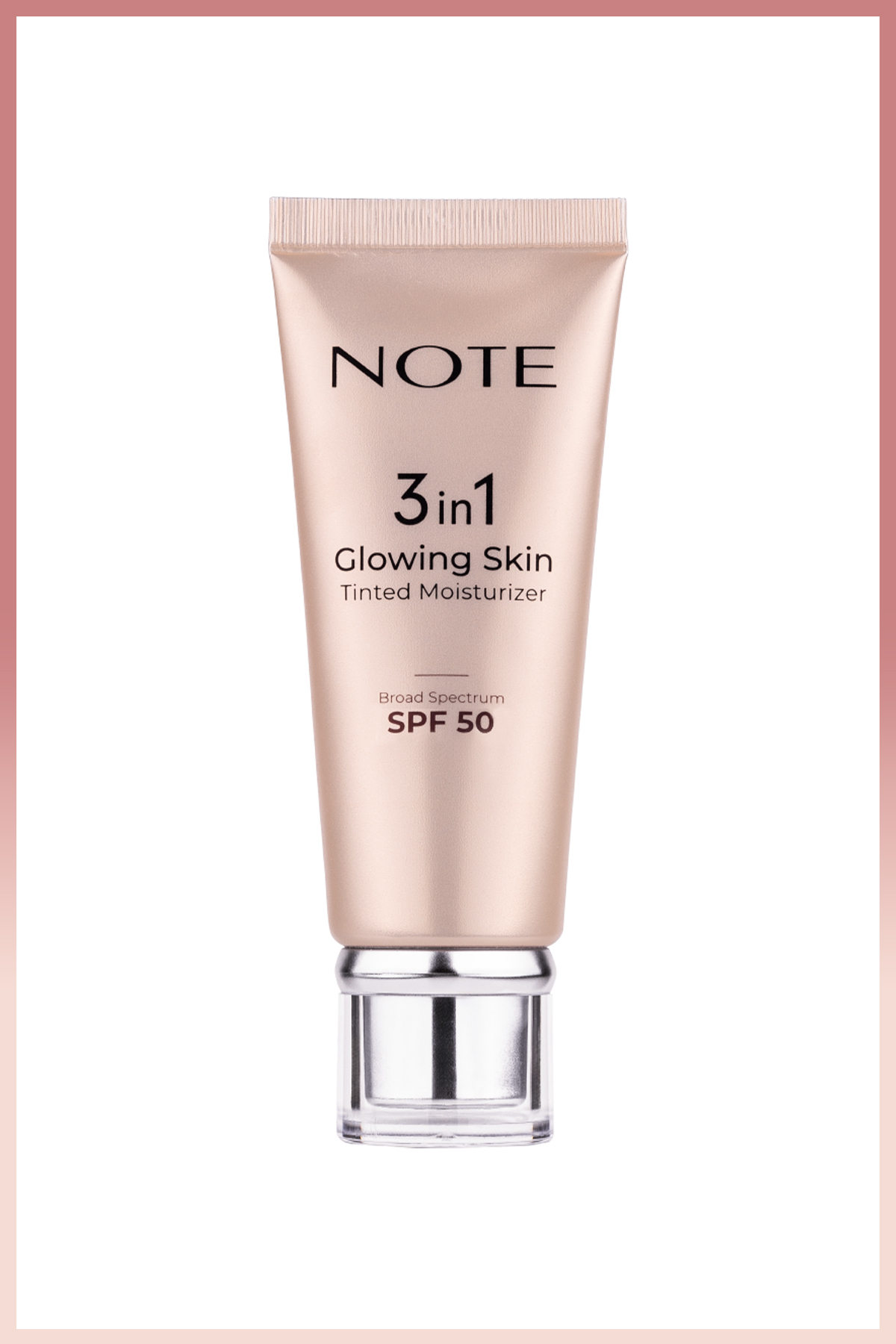 کرم مرطوب کننده رنگی 3 در 1 پوست درخشان کننده با SPF 50 — MSTR رنگی — تصویر 9 از 9