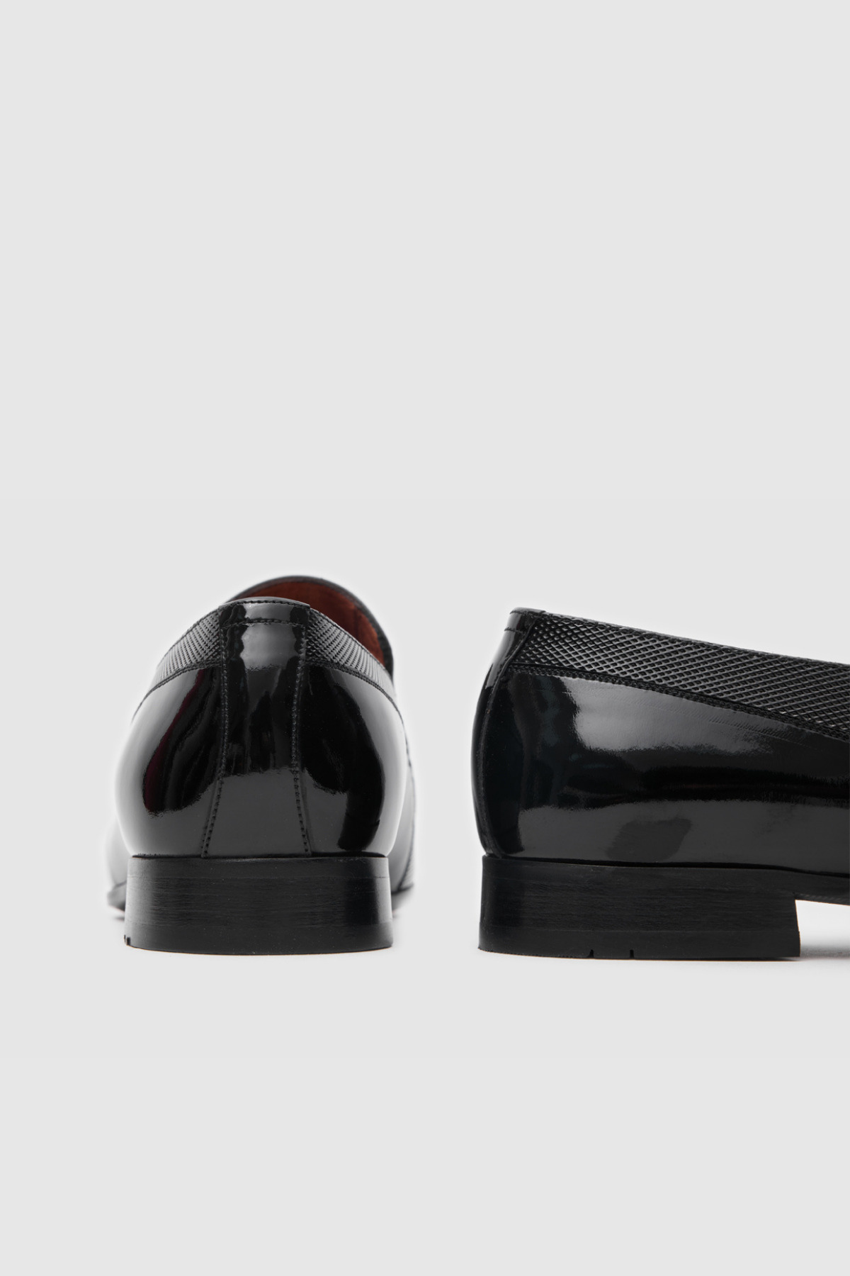 TOGO Siyah Erkek Klasik Loafer Ayakkabı [TG052173] görsel 6