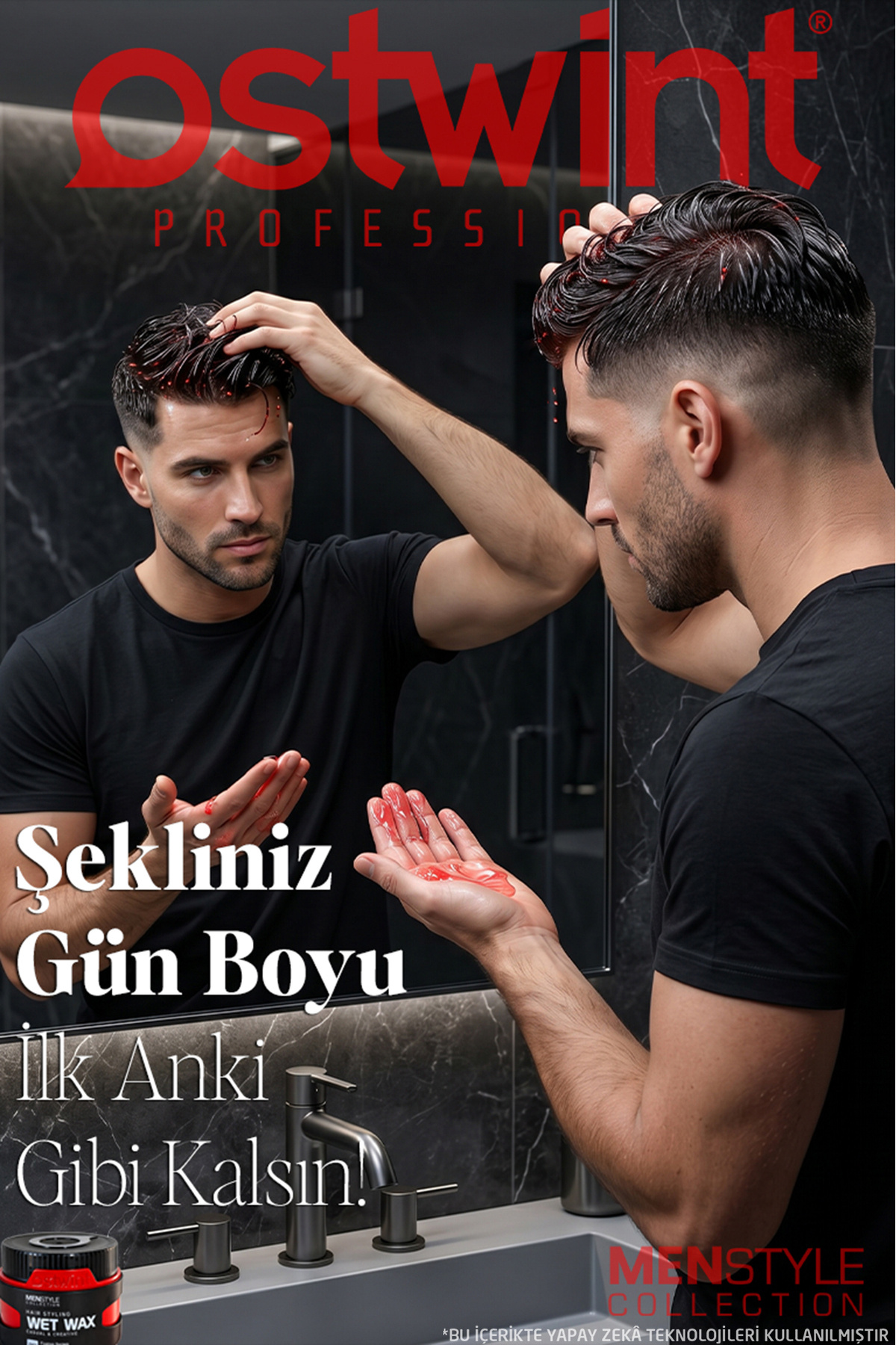 Profesyonel Saç Şekillendirici Wet Wax, Doğal Ve Güçlü Tutuş, Uzun Süreli Etki, No:05 Wet Wax 150ml — 8682943403050 — تصویر 2 از 7