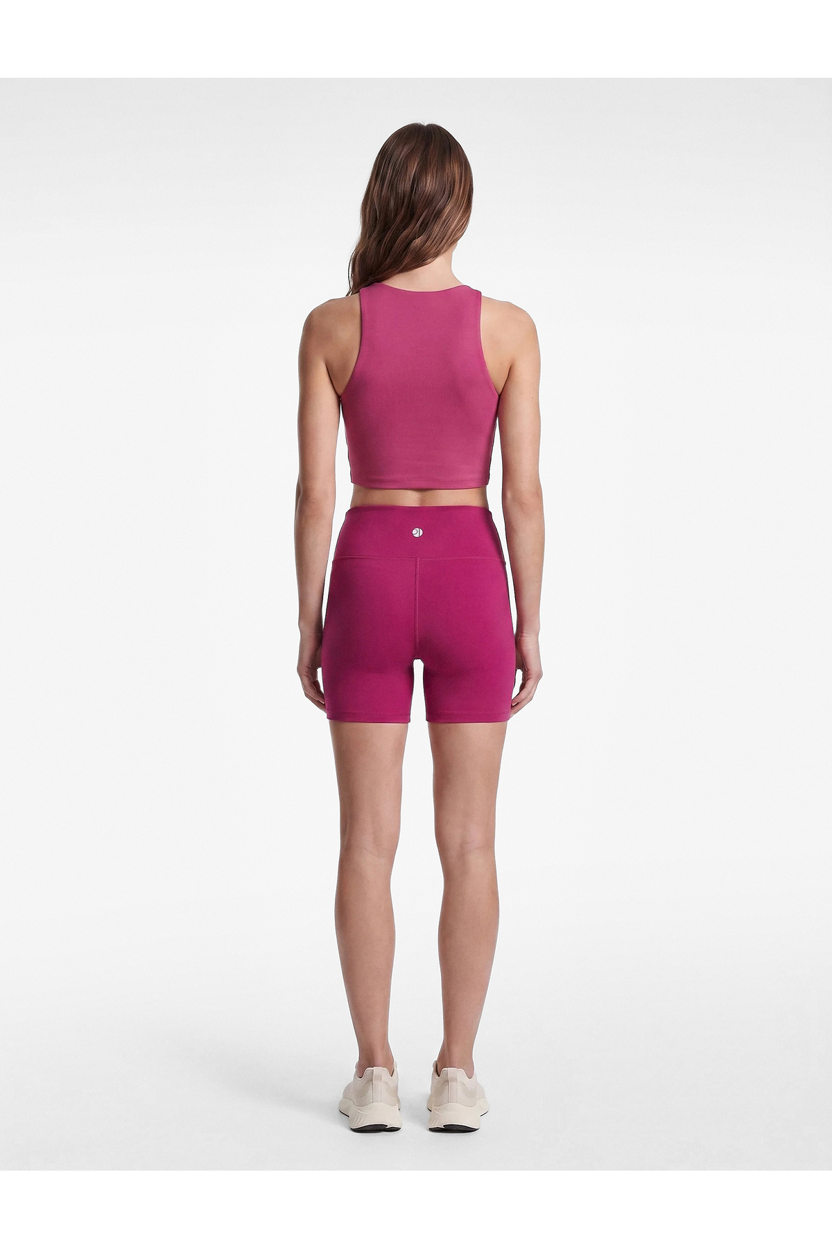 Koton Yüksek Bel Slim Fit Spor Biker Tayt görsel 3