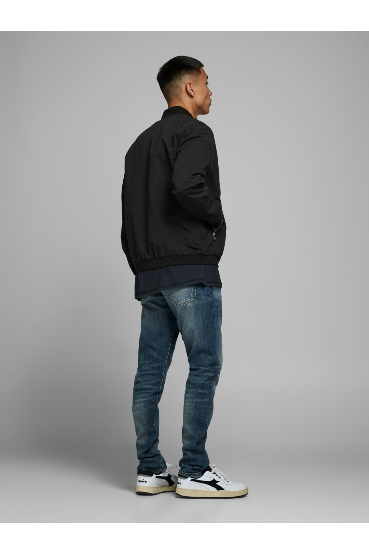 Jack & Jones JACK JONES Erkek Bomber Ceket 12165203 görsel 2