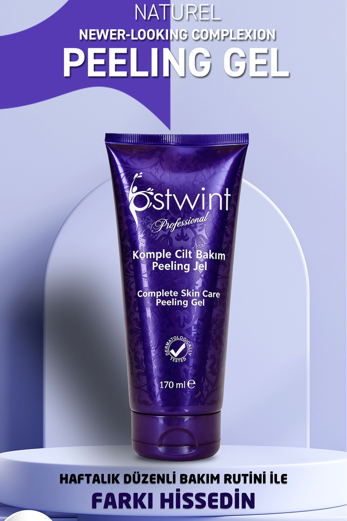 Cilt Yenileyici Komple Bakım Peeling Jel 170 ml Aydınlatıcı, Canlandırıcı, Pürüzsüzleştirici — Pro-0120023 — تصویر 7 از 7
