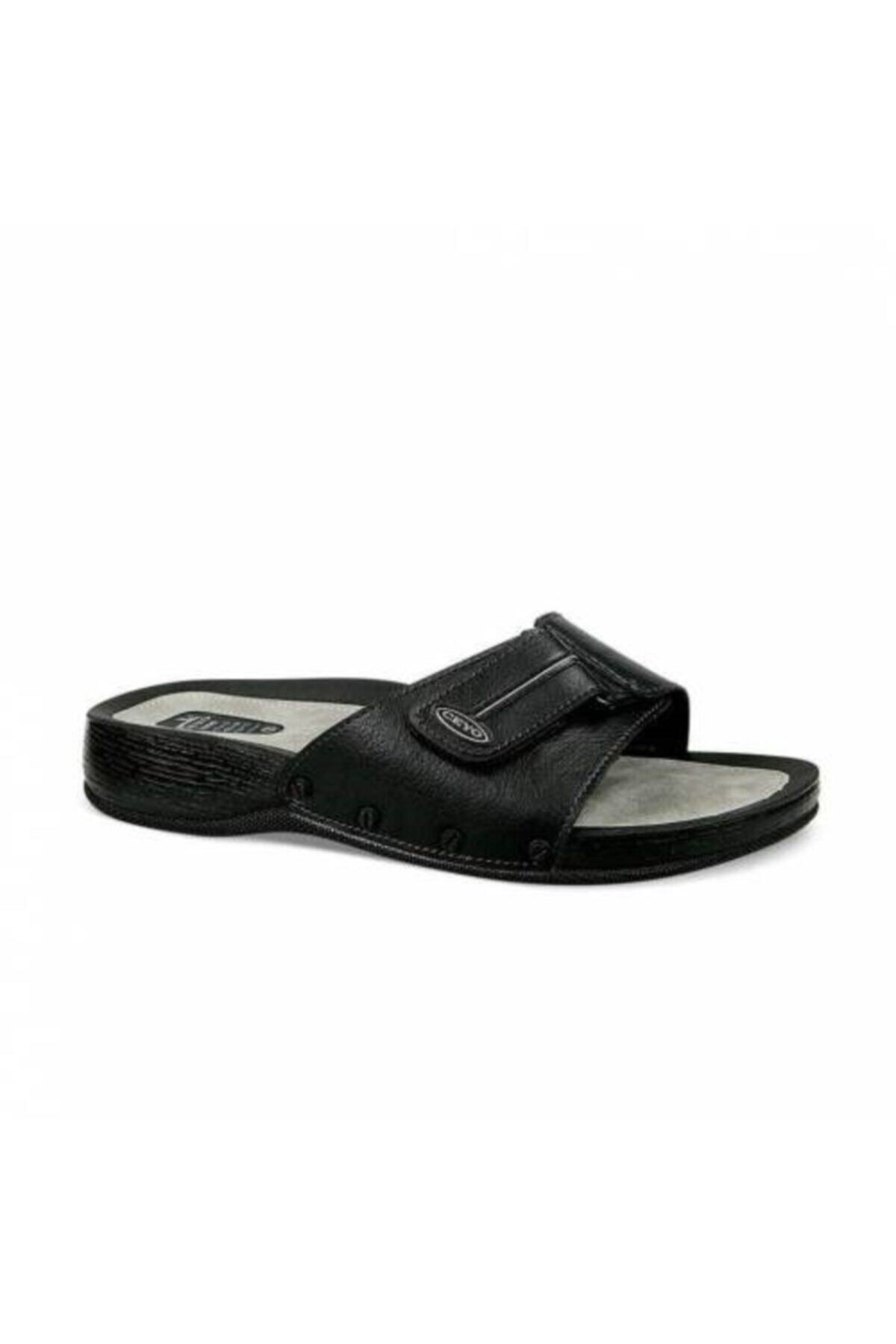 Ceyo 3000-2 Siyah 40-45 Erkek Anatomik Terlik görsel 4