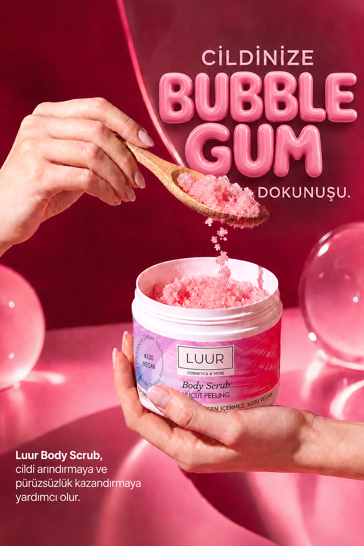 Vücut Peelingi Nemlendirici Arındırıcı Yenileyici 250 ml — VP1250 — تصویر 3 از 8