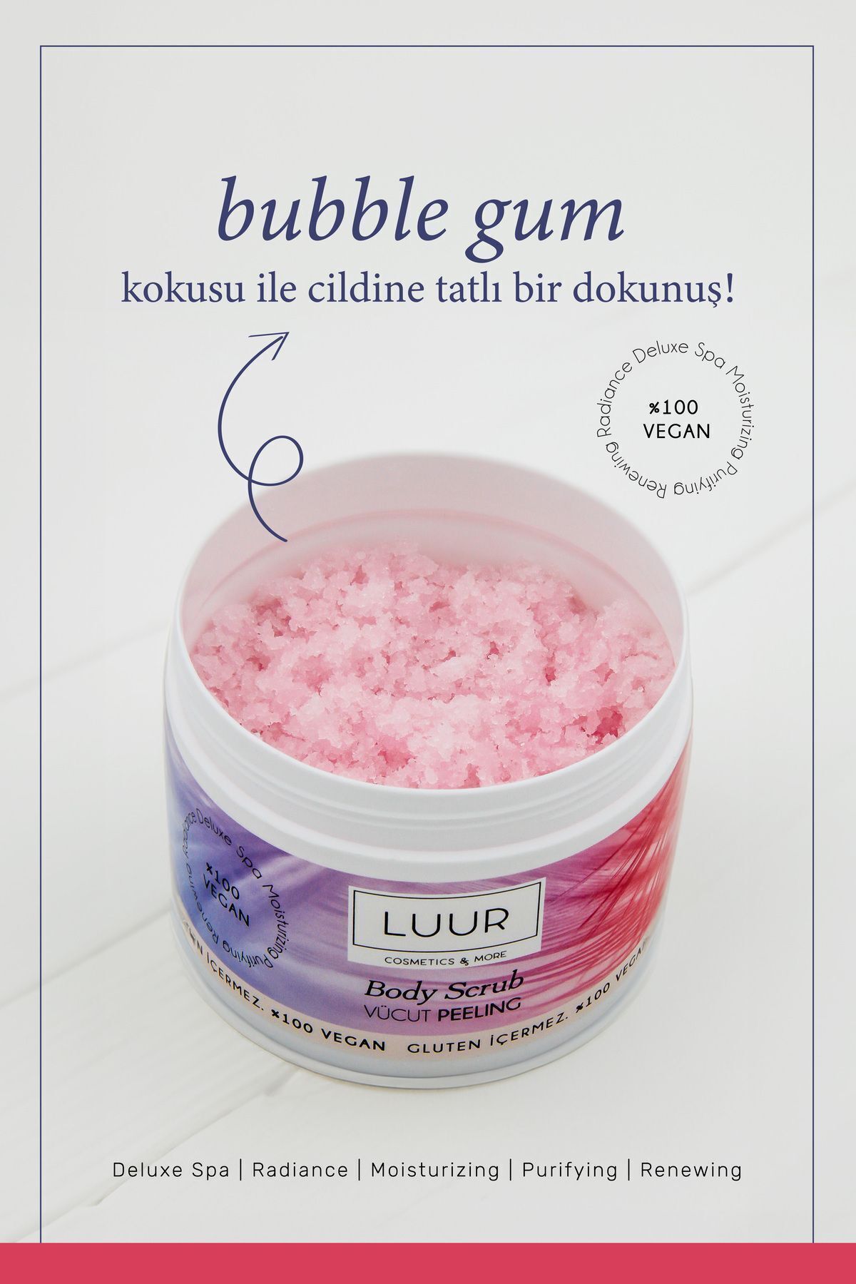 Vücut Peelingi Nemlendirici Arındırıcı Yenileyici 250 ml — VP1250 — تصویر 6 از 8