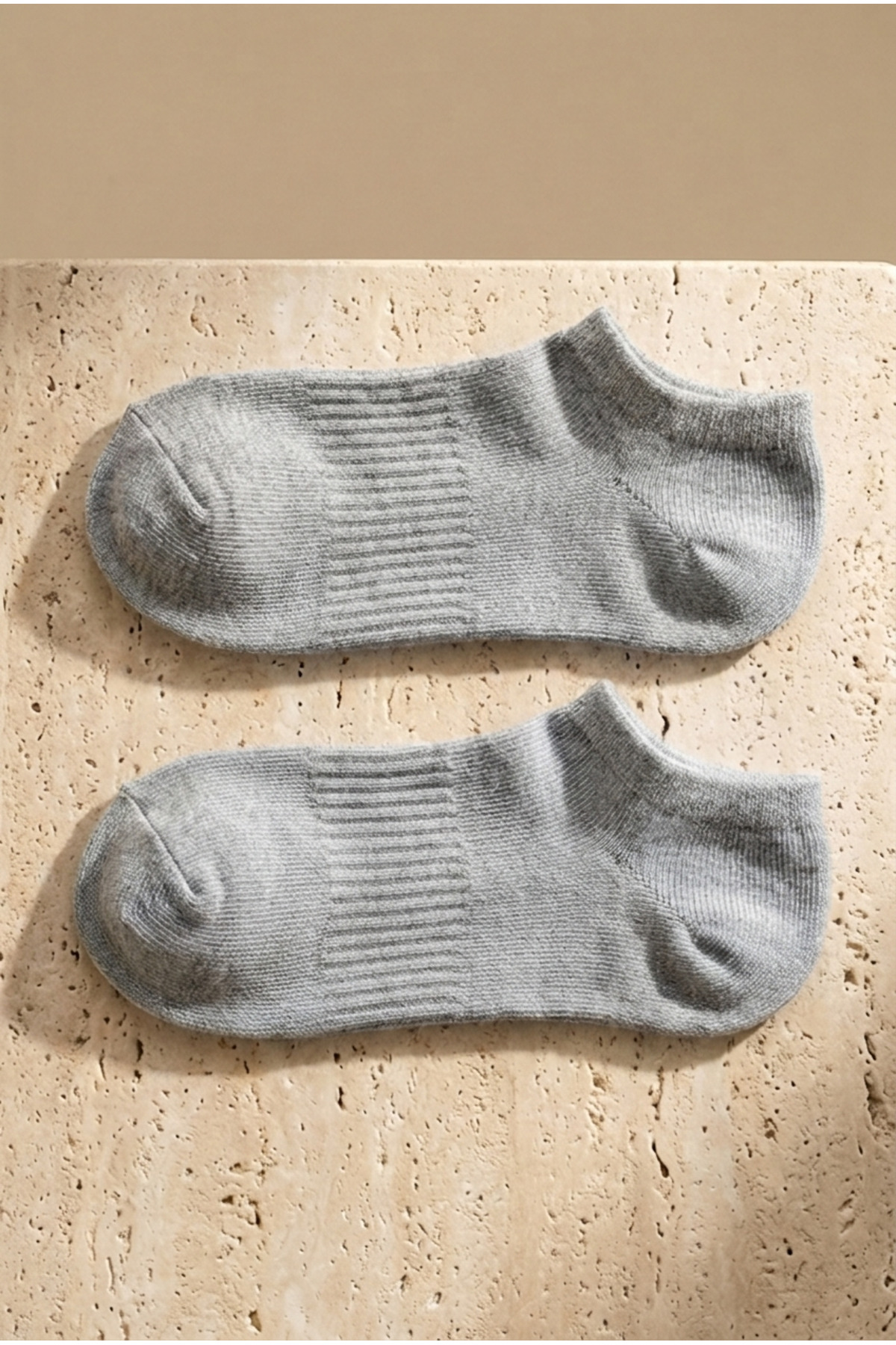 Katia&Bony Unisex 5'li Basic Step Çorap Gri Mix görsel 2