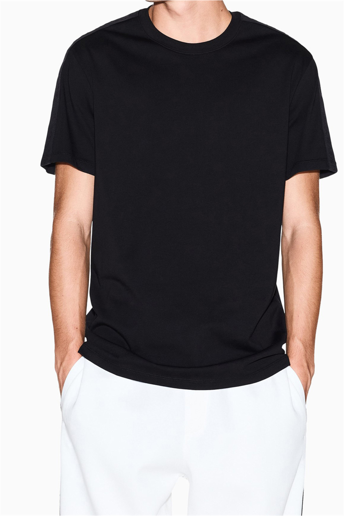تی‌شرت یقه گرد مردانه مشکی آرمانی اکسچنج تی شرت Armani Exchange