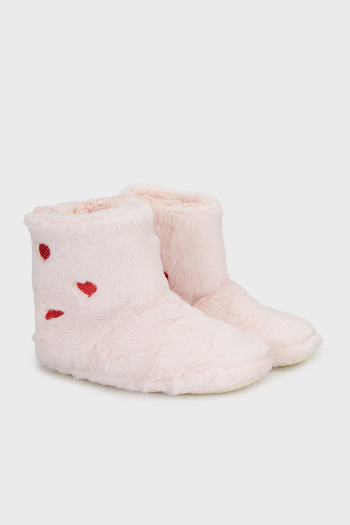 Lela Kalpli Yumuşak Dokulu Peluş Panduf PANDUF 6722005 görsel 3