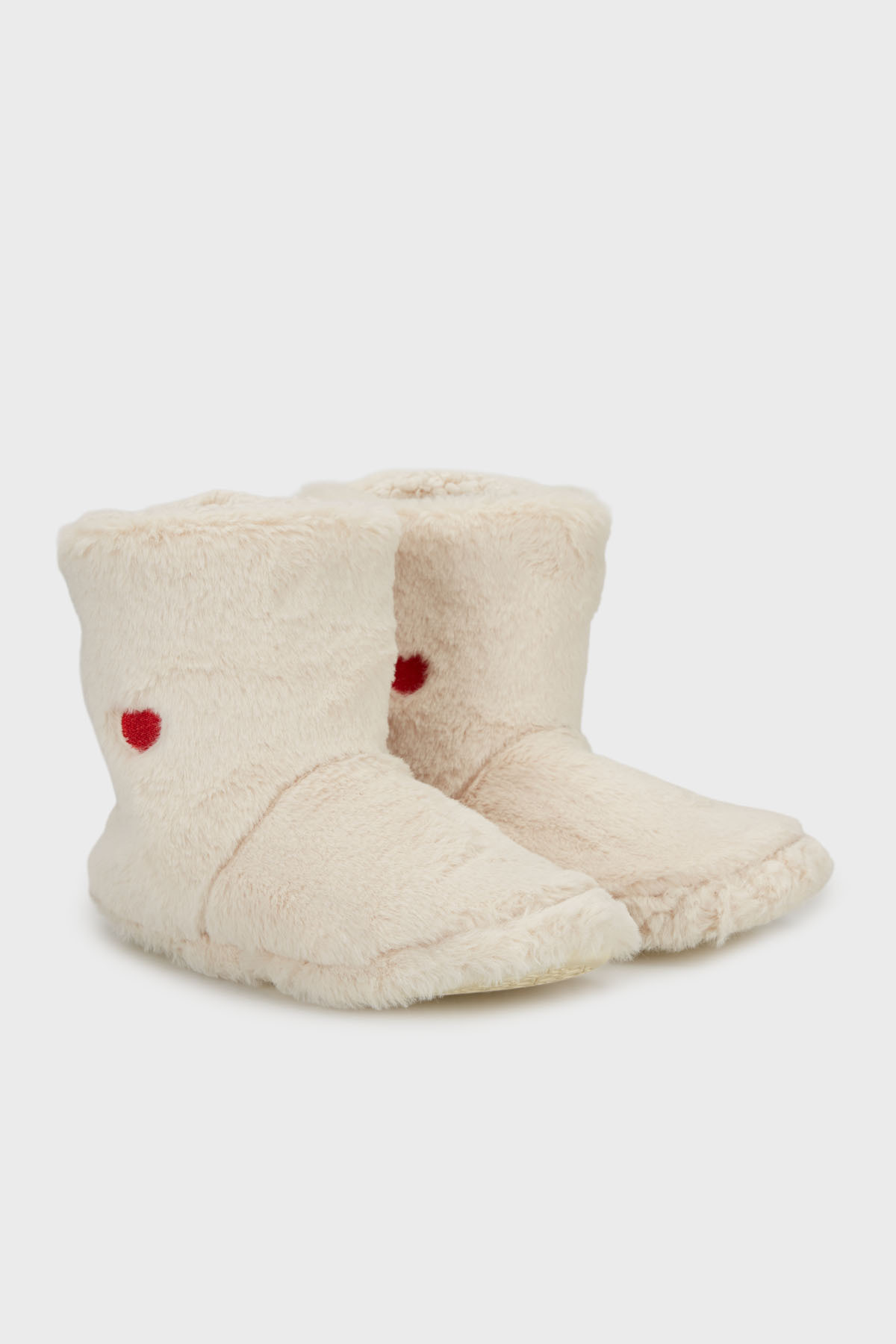 Lela Kalpli Yumuşak Dokulu Peluş Panduf PANDUF 6722005 görsel 3