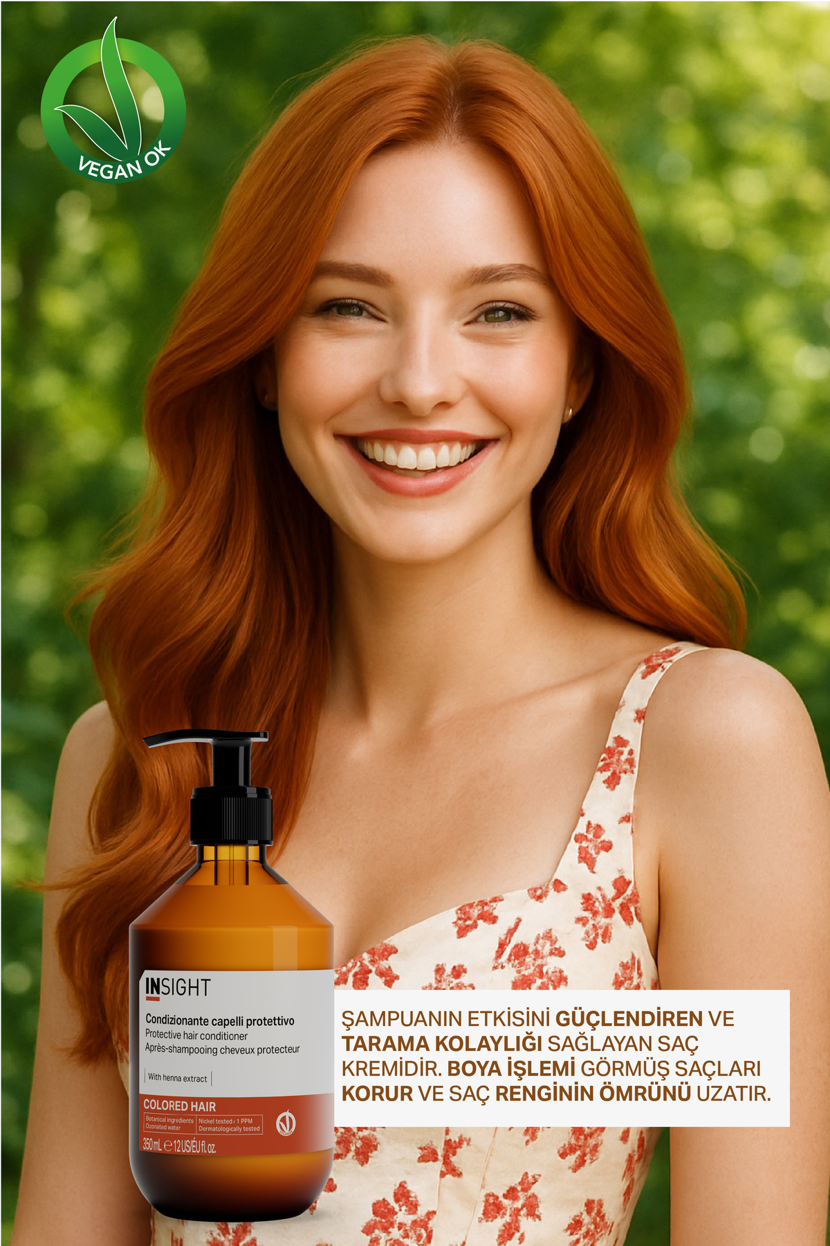 Boyalı Saçlar için Koruyucu Saç Kremi 350 ml. — ICO311 — تصویر 4 از 7