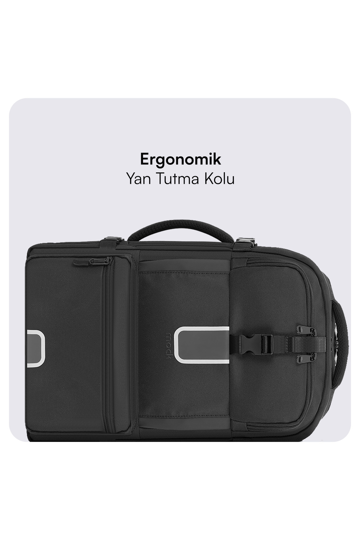 Mack MCE-1205 17.3 EXPLOR 34L Eco Seyahat Sırt Çantası görsel 6