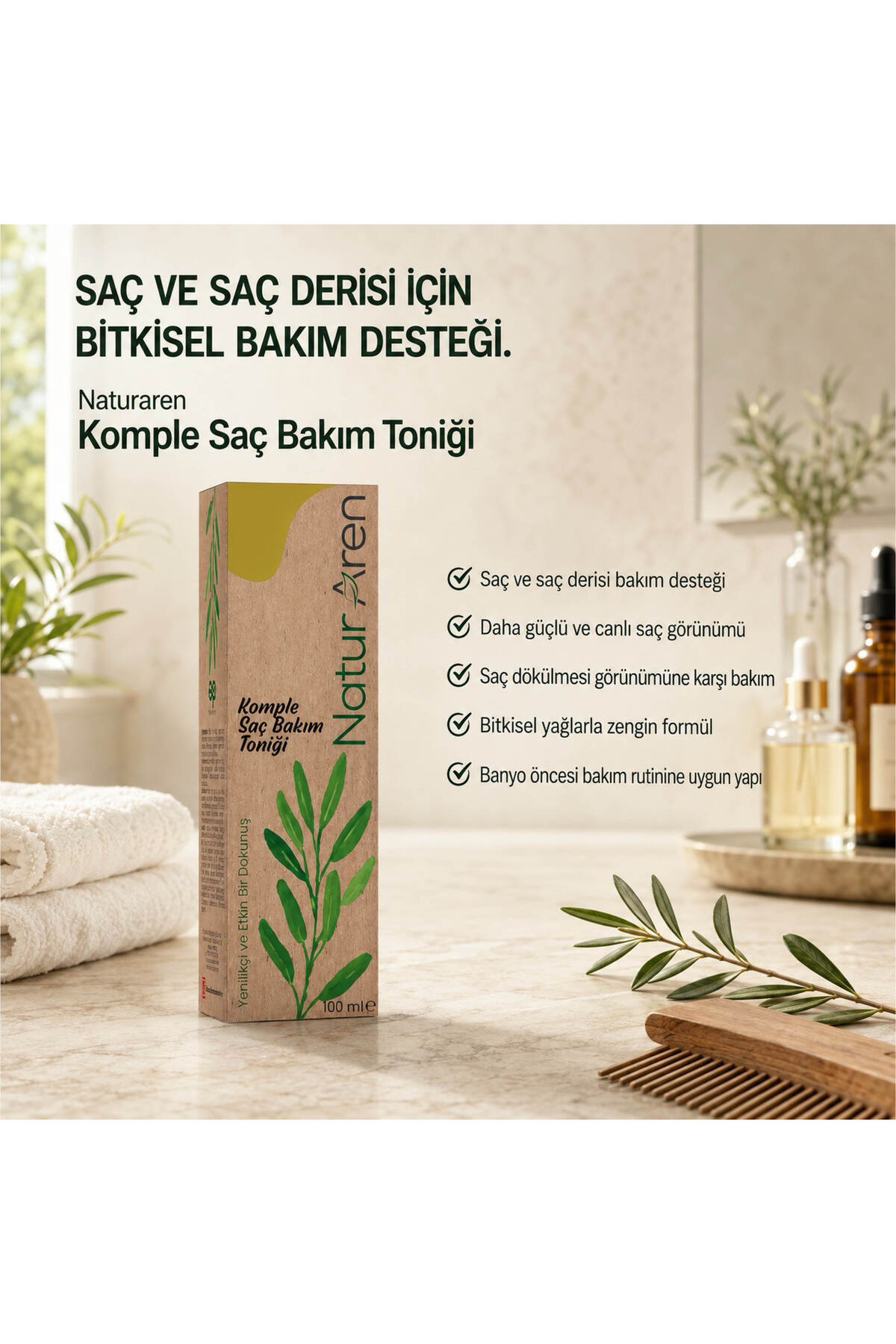 Komple Saç Bakım Toniği 100 ML — 8682887518025 — تصویر 4 از 8