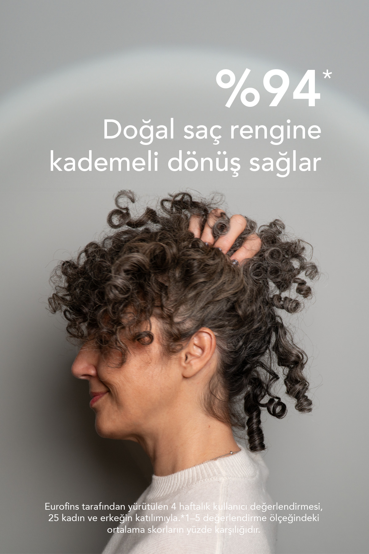 Gr-7 Beyaz Saçlara Doğal Çözüm Sunan Beyaz Saçlar Için Saç Losyonu 125 ml — GR7ANTIGREY — تصویر 5 از 8
