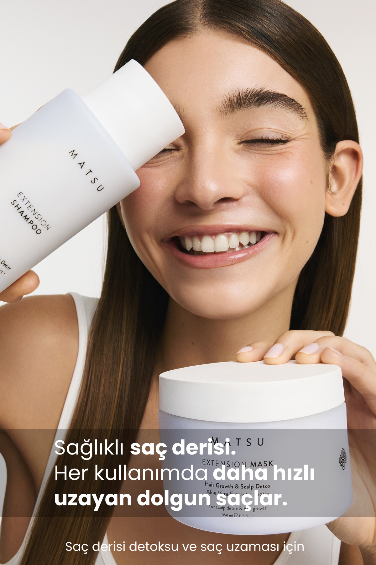 Extension Şampuan ve Maske Saç Uzatmaya Yardımcı İkili Avantaj Bakım Seti — 289736490123 — تصویر 3 از 9
