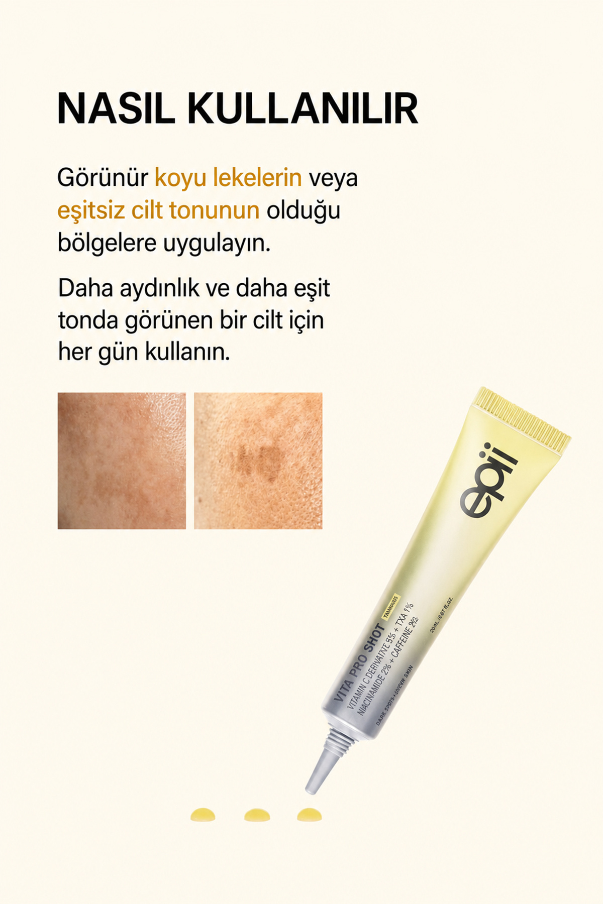 Vita Pro Shot - %5 C Vitamini, Kafein, Niasinamid, TXA 20ml — 8809518613335 — تصویر 4 از 6