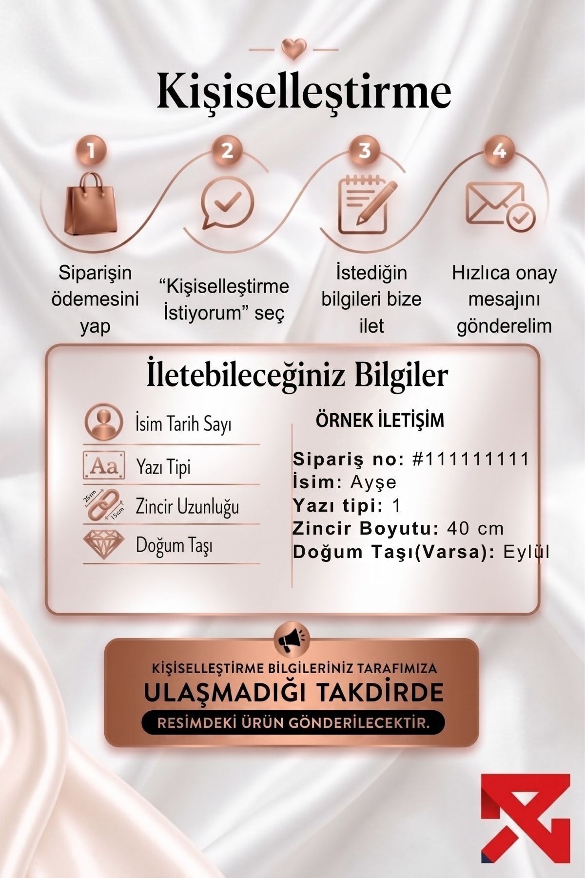 neshely jewelry 925 Ayar Orjinal Gümüş Kişiye Özel Arapça İsimli Kişiselleştirilebilir Gümüş Kolye görsel 4