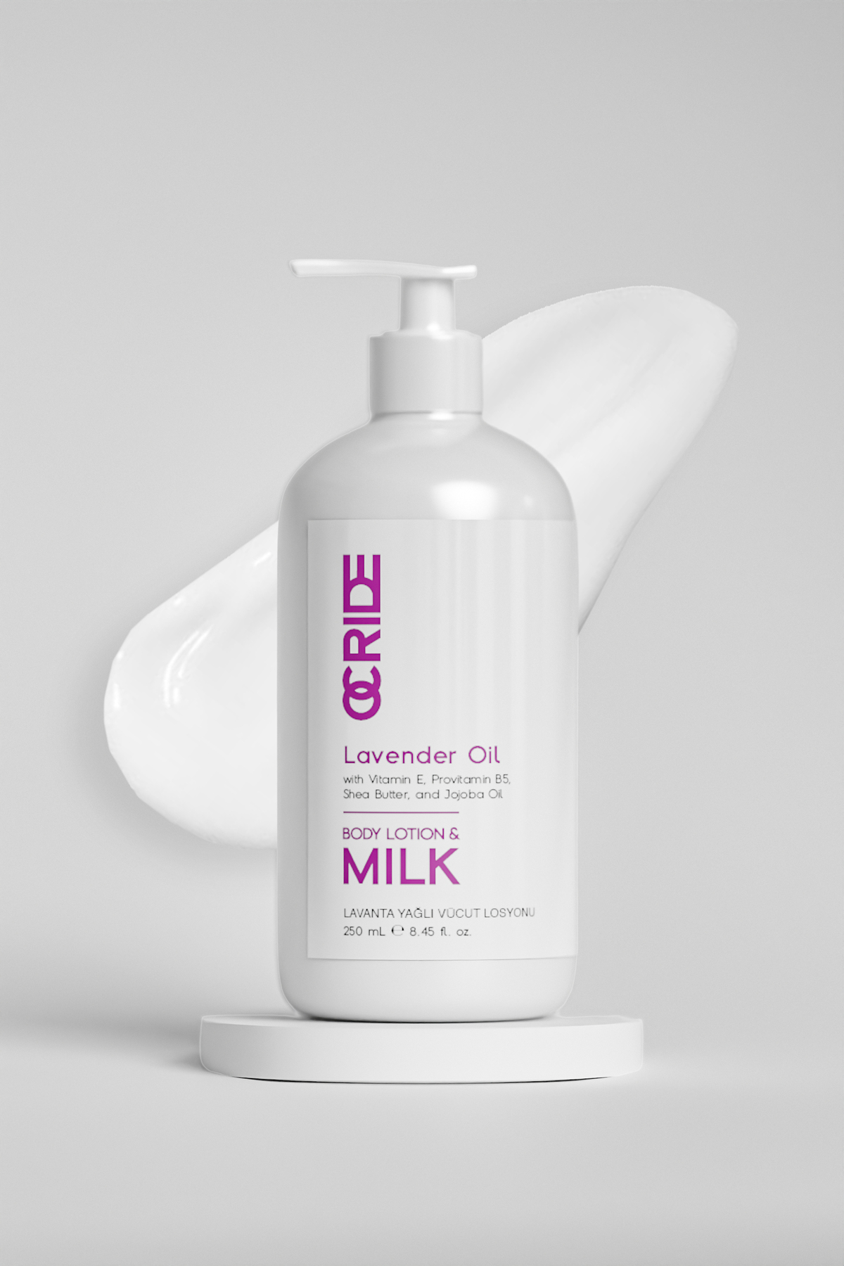 Lavanta Özlü Body Milk Bitkisel Nemlendirici Vücut Losyonu ve Sütü 250 ml — OCLA001 — تصویر 6 از 6