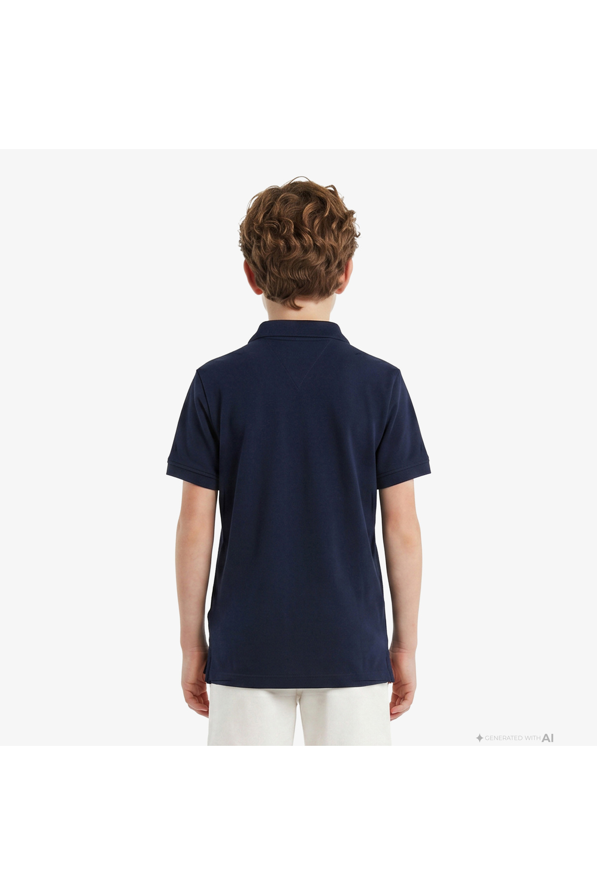 پولوشرت پسرانه یقه پلو | تامی هیلفیگر Tommy Hilfiger KB0KB10007 BD - تصویر 2