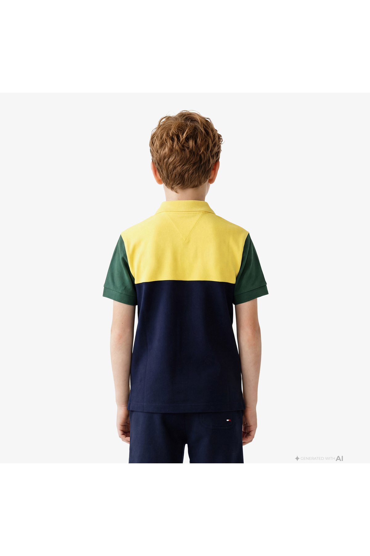 پولوشرت پسرانه یقه پلو | تامی هیلفیگر Tommy Hilfiger KB0KB10413 BD - تصویر 2