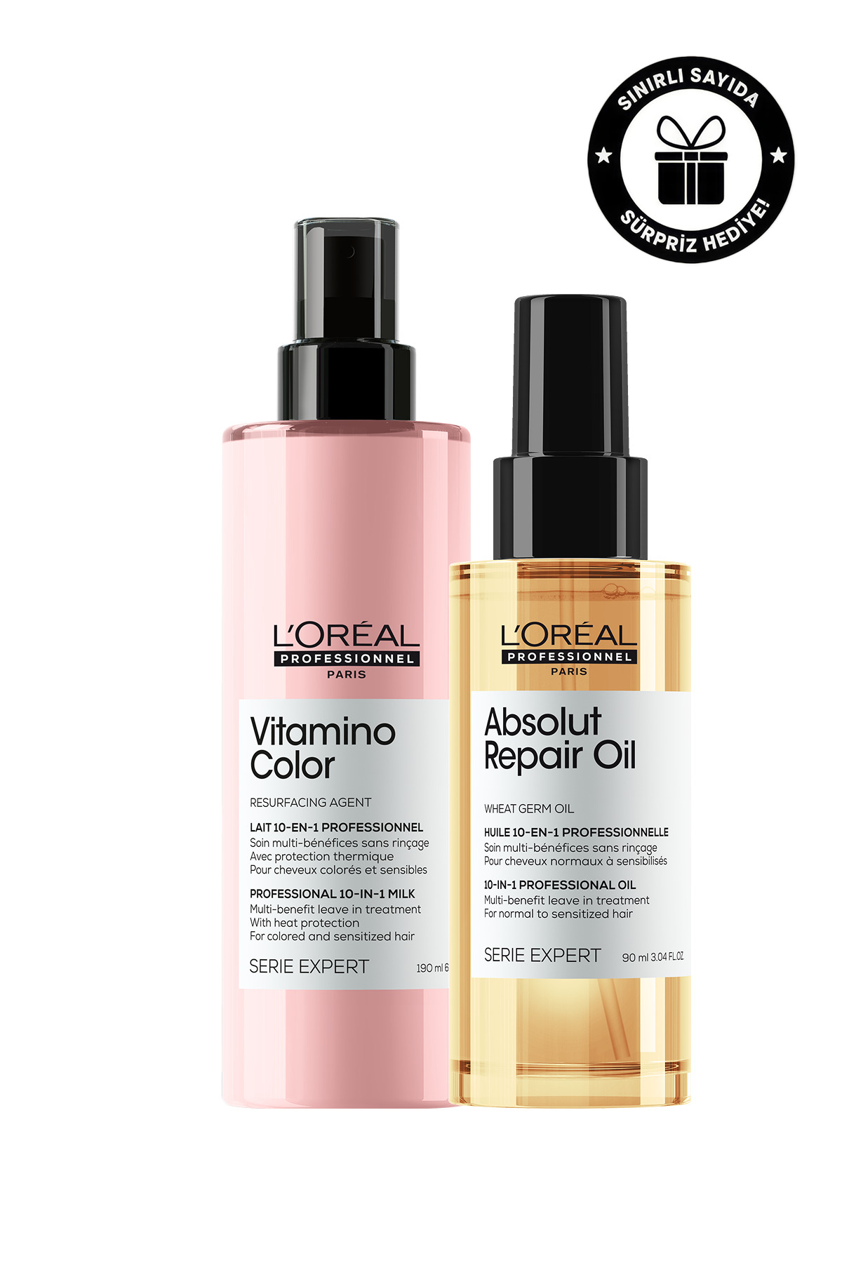 L'oreal Professionnel Serie Expert Vitamino Color Renk Koruyucu Saç Bakım Seti — 3474636977369S4