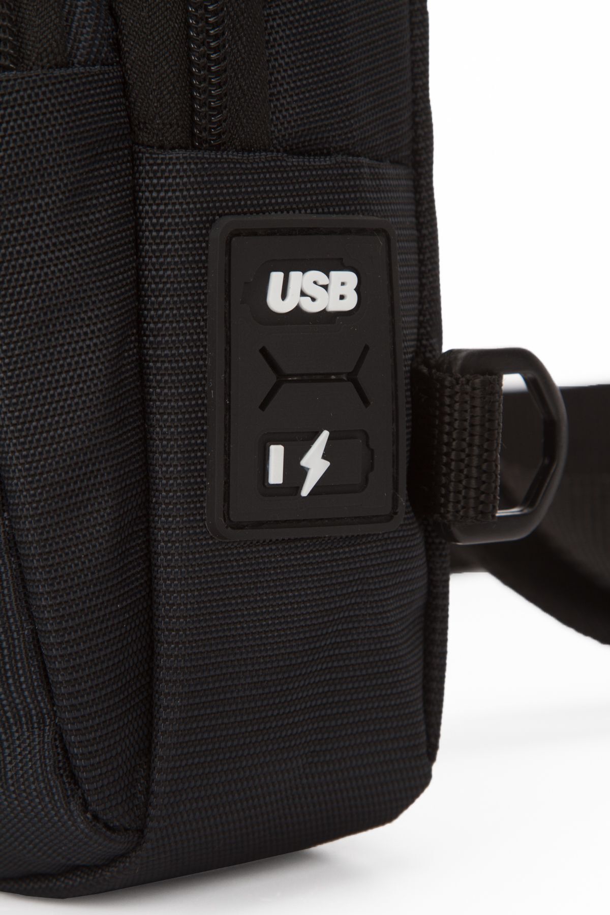 Av A Dos Suya Dayanıklı Kulaklık Usb Çıkışlı Bel Çantası Çapraz Omuz Çanta Çapraz Askılı Göğüs Çanta görsel 6
