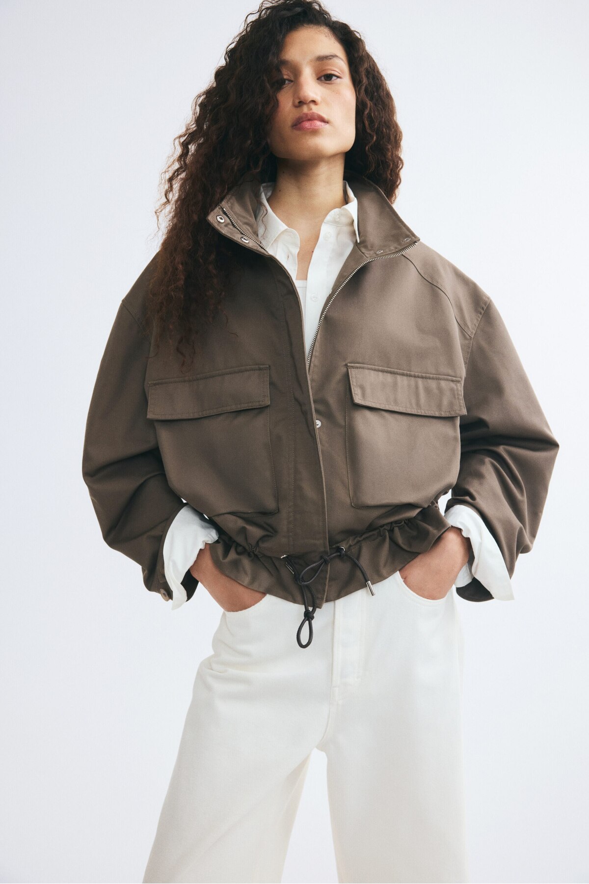 H&M Oversized Utility Ceket görsel 3