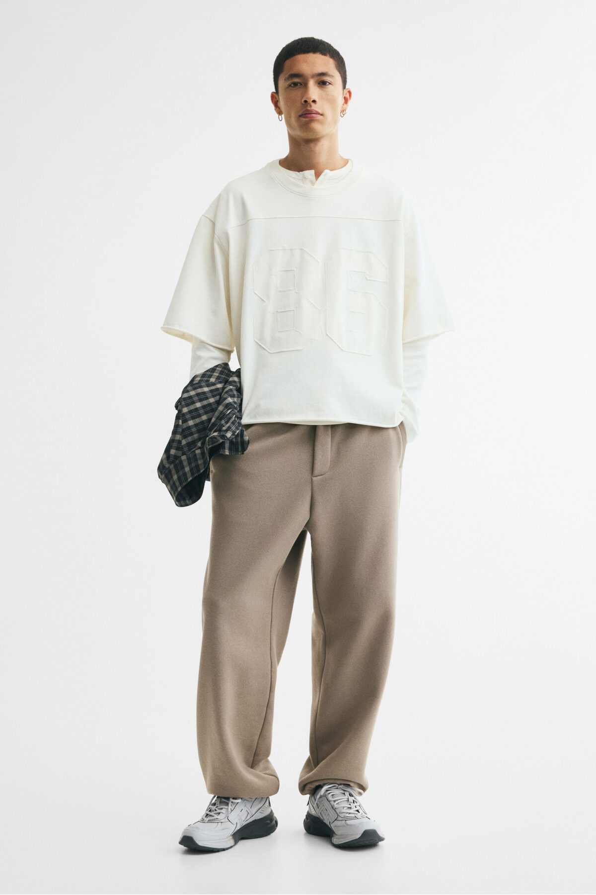 شلوار راحتی راحت اچ اند ام شلوار گرمکن ورزشی H&M