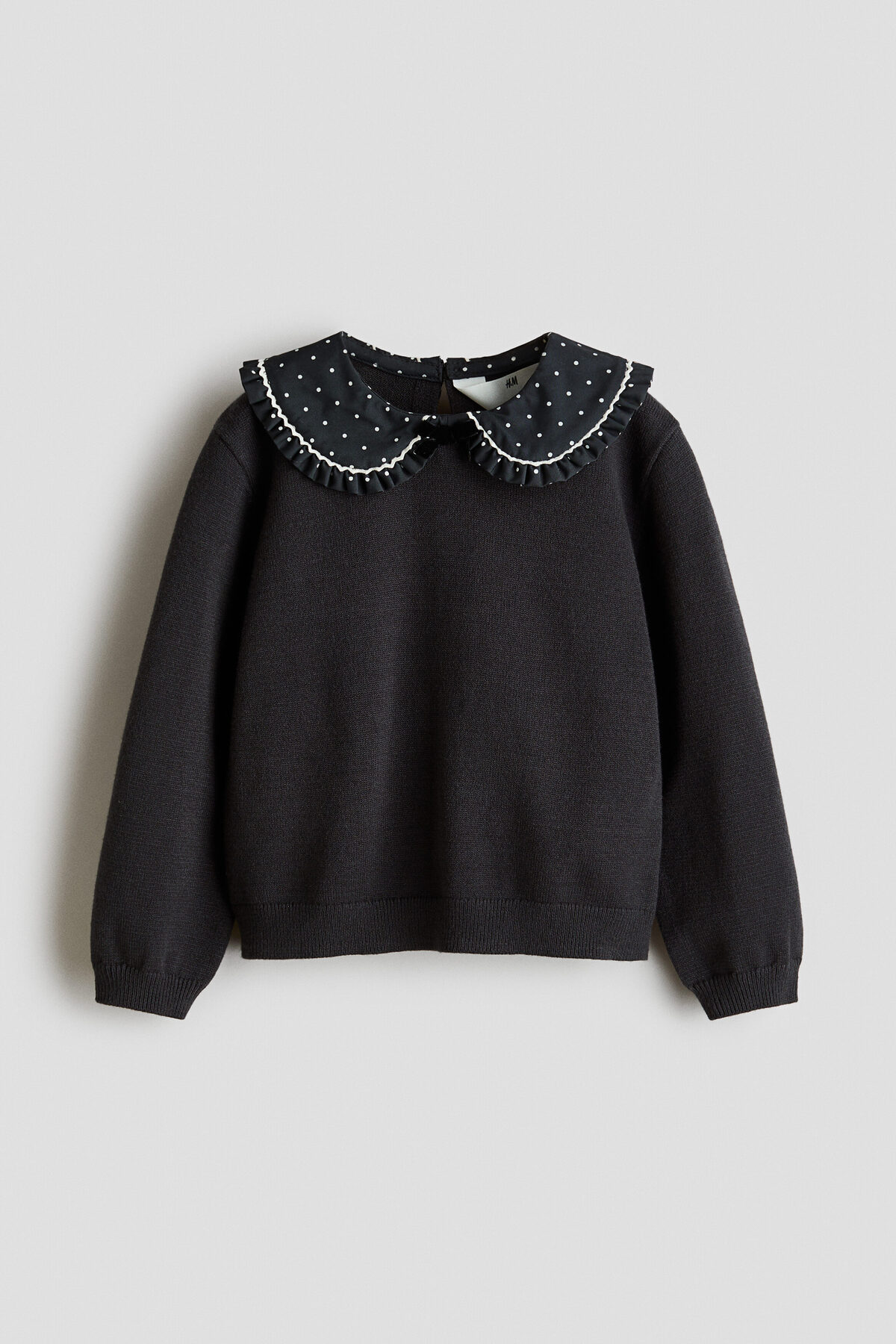 ژاکت یقه پیتر پن اچ اند ام سویشرت H&M