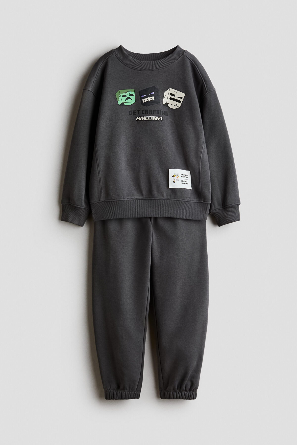 ست سویشرت چاپی دو تکه اچ اند ام سویشرت H&M
