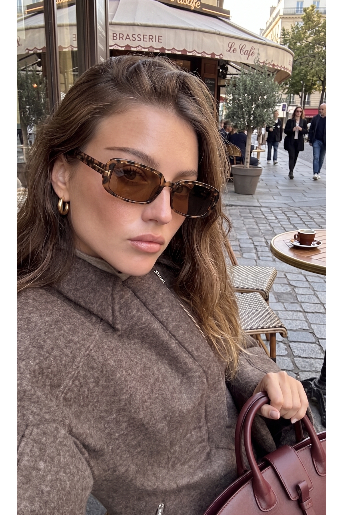 Koi Eyewear Mirage X Leopar Çerçeve Kahverengi Cam Güneş Gözlüğü | Yeni Sezon UV400 Koruma