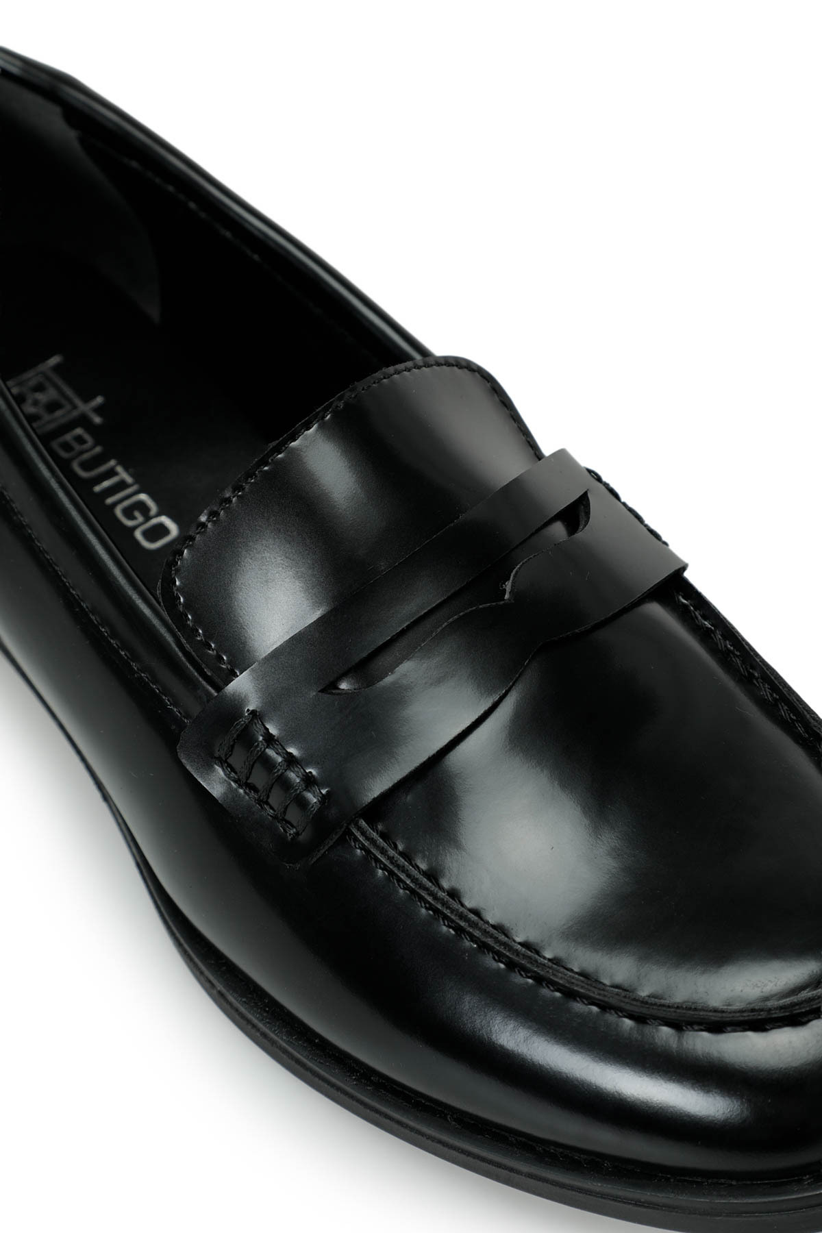 Butigo 26K-213 Siyah Kadın Loafer görsel 7
