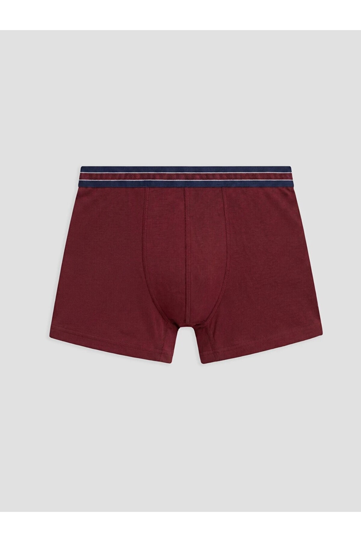 LC Waikiki Bordo Pamuklu Esnek Erkek Boxer 5'li görsel 4