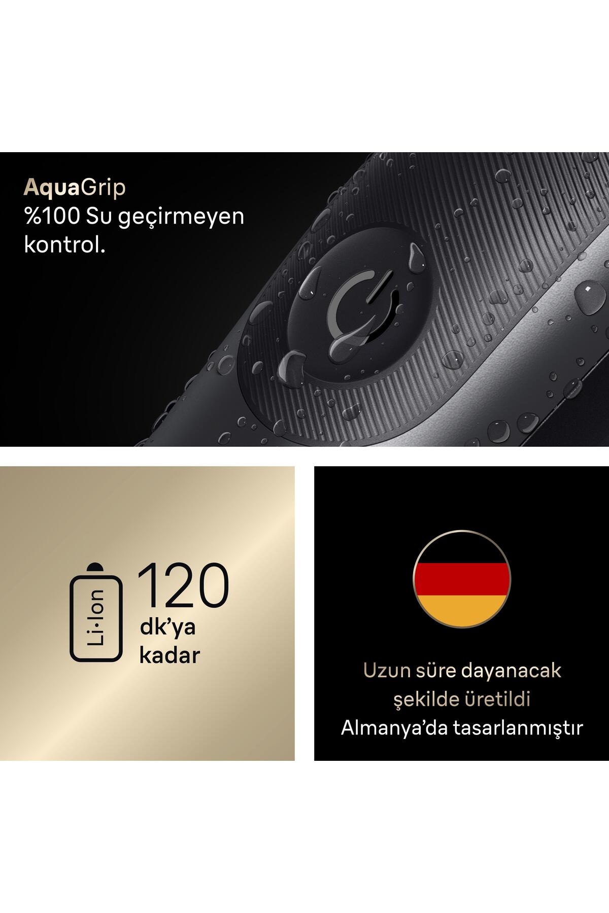 Hepsi Bir Arada Series 9, 23’ü 1 arada Tıraş Kiti, ProBlade, BodyGentle Modu, AIO9520 — مشکی 80886386 — تصویر 6 از 8