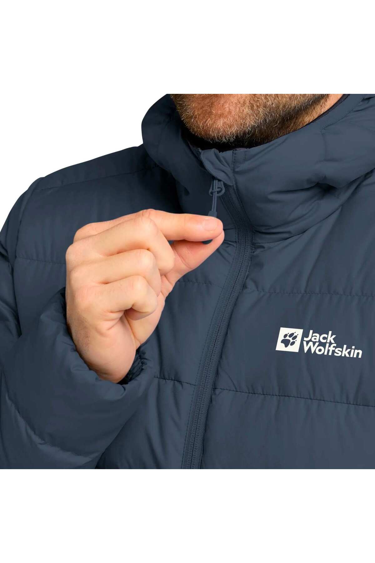 کاپشن اسپورت مردانه هودی | جک ولف اسکین Jack Wolfskin 5003312627 TR - تصویر 3